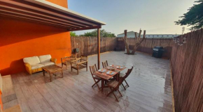 Romántico apartamento, piscina y BBQ en Playa La Tejita
